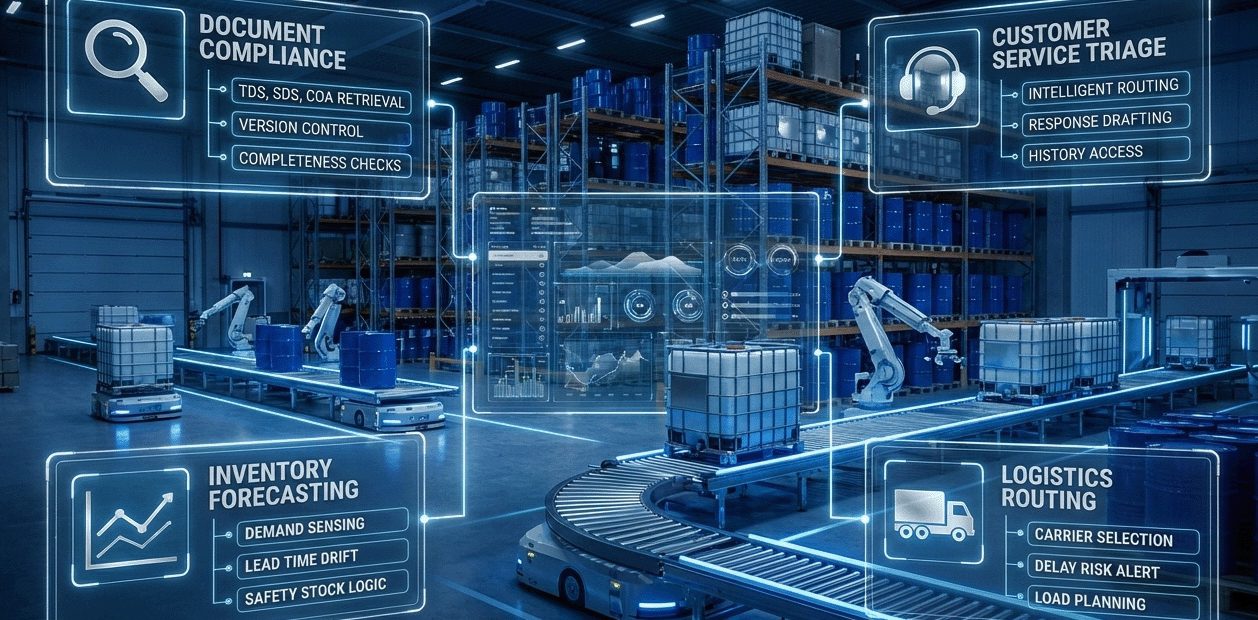 AI and Chemical Distribution: How Trans Western Chemicals Improves the Work You Notice